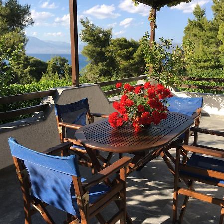 Iliochari Sea View Apartments Oropos - Kalamos Exterior photo