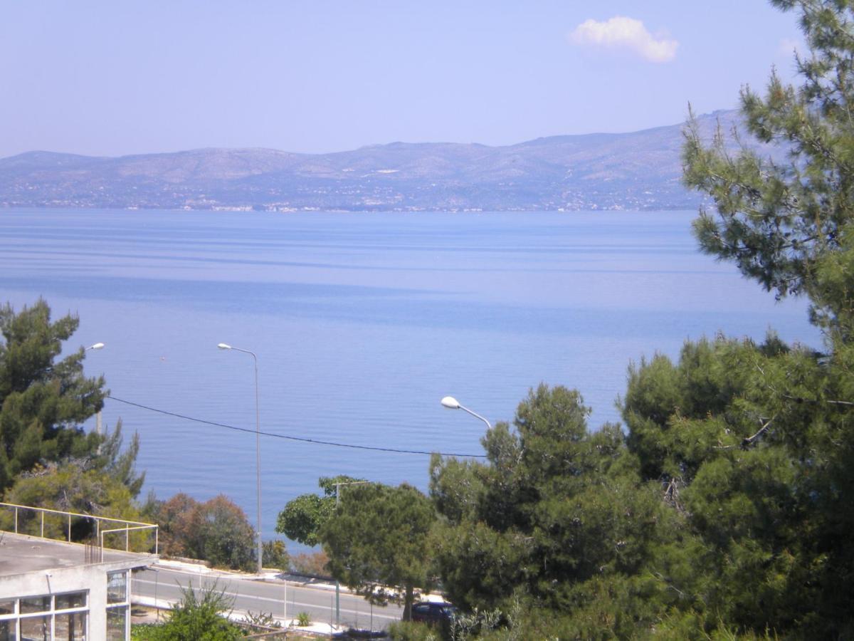 Iliochari Sea View Apartments Oropos - Kalamos Exterior photo